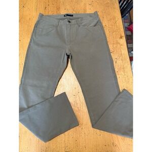 3x1 Jeans Mens 34x31  Green Slim Straight Stretch Denim Pants Made USA‎